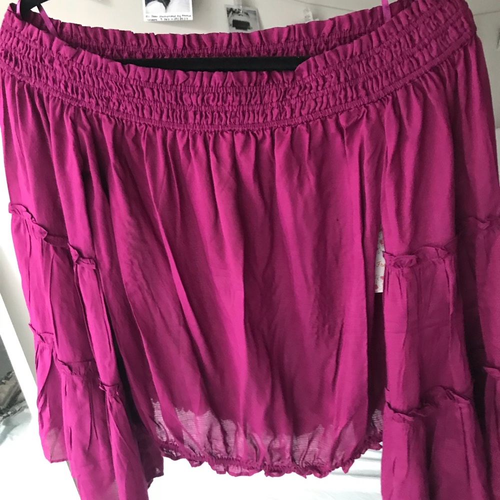 Free people off the shoulder top